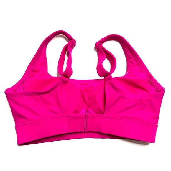 Women's Underwire Square Neck Bikini Top Kona Sol Pink Pool S Small NWT Swimsuit - Picture 3 of 11